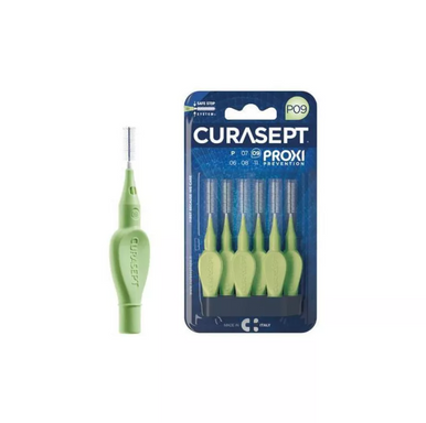 Curasept - Proxi Prevention Scovolino P09 0.9Mm Verde Chiaro Confezione 6 Pezzi