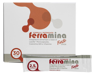 Ferramina - Integratore Alimentare A Base Di Ferro Forte Confezione 30 Stick
