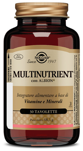 Solgar - Multinutrient Confezione 30 Tavolette
