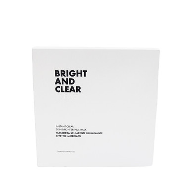 Bright&Clear - Maschera Schiarente Illuminante Effetto Immediato Confezione 3 Pezzi