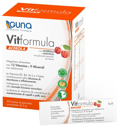 Guna - Vitformula Acerola Confezione 30 Stick
