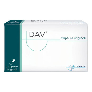 Lo.Li.Pharma - Dav Capsule Vaginali Confezioni 6 Pezzi - Farmacia ...