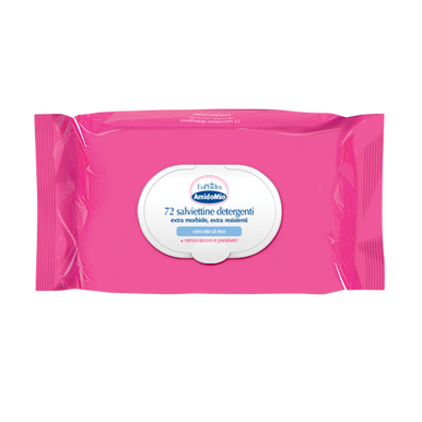 EuPhidra - AmidoMio Salviette Detergenti Confezione 72 Pezzi
