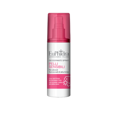EuPhidra - Deodorante Spray Pelli Sensibili Confezione 100 Ml