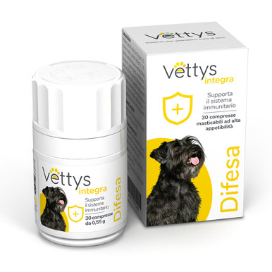 Vettys - Integratore Alimentare Difesa Cane Confezione 30 Compresse (Scadenza Prodotto 03/2026)