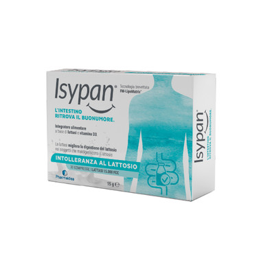 Isypan - Lattosio Intolleranza Latte Confezione 30 Compresse