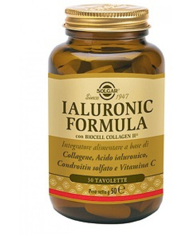 Solgar - Ialuronic Formula Confezione 30 Tavolette