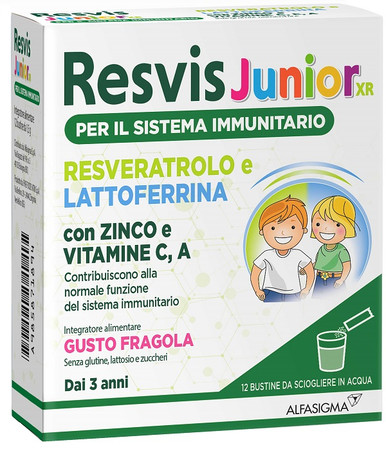 Resvis Junior XR Confezione 12 Bustine