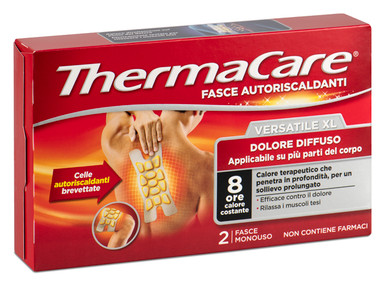 Thermacare - Fascia Versatile XL Confezione 2 Pezzi (Scadenza Prodotto 28/12/2025)