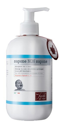 Fiocchi Di Riso - Sapone Non Sapone Detergente Viso Mani Confezione 240 Ml