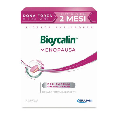 Bioscalin - Menopausa Integratore Capelli Confezione 60 Compresse Formato 2 Mesi