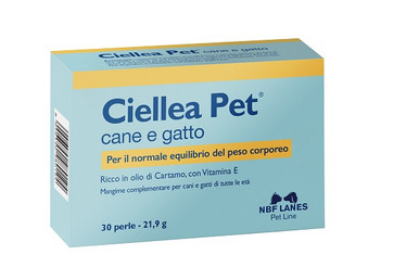 NBF Lanes - Ciellea Pet Mangime Cane e Gatto per Mantenere il Peso Corporeo Confezione 30 Perle