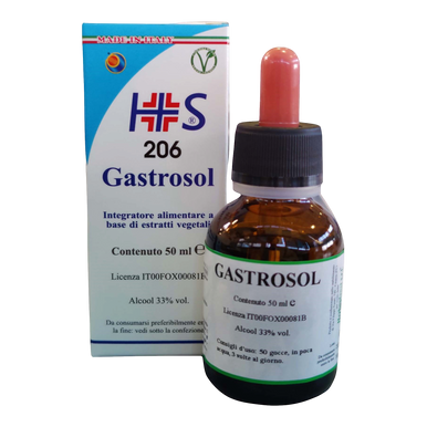 Herboplanet - Gastrosol Liquido Integratore Digestivo Confezione 50 Ml