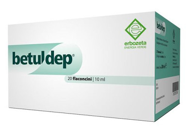 Erbozeta - Betuldep Integratore Funzionalità delle Vie Urinarie Confezione 20 Flaconcini 10 Ml