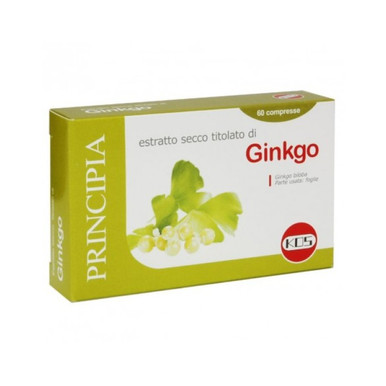 Kos - Ginkgo Biloba Estratto Secco Integratore Microcircolo Confezione 60 Compresse