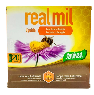 Santiveri - Realmil Pappa Reale Confezione 20 Flaconi