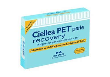 NBF Lanes - Ciellea Pet Recovery Cane e Gatto Controllo del Peso Confezione 60 perle