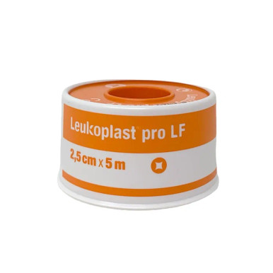 Leukoplast - Pro LF Cerotto in Rocchetto 2,5 Cm x 5 M Confezione 1 Pezzo