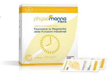 Iuppa - Physiomanna Fibra Integratore Regolarità Intestinale Confezione 10 Bustine
