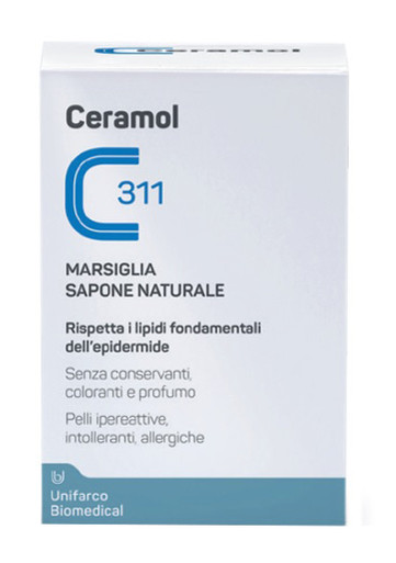 Ceramol - 311 Sapone di Marsiglia Naturale Confezione 100 Gr