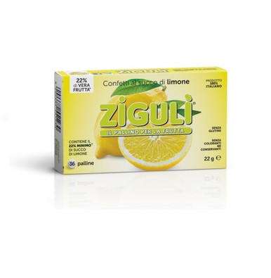 Zigulì - Caramelle Limone Confezione 36 Palline