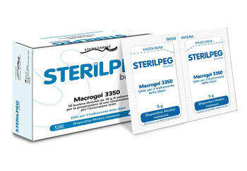 Sterilfarma - Sterilpeg Macrogol per Trattare la Stipsi Confezione 10 Bustine