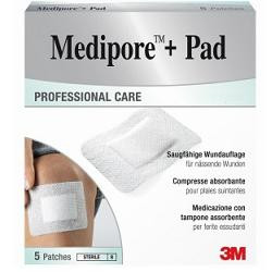 3M Italia - Medipore+Pad Medicazione Confezione 5 Pezzi