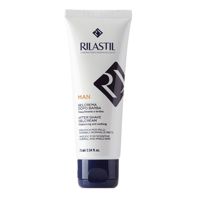 Rilastil - Man Gel Crema Dopobarba Confezione da 75 Ml