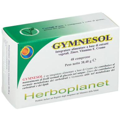 Herboplanet - Gymnesol Integratore Vitalità Confezione 48 Compresse