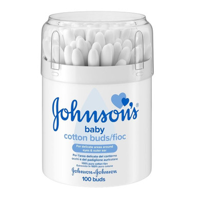 Johnson - Baby Cotton Fioc Confezione 100 Pezzi