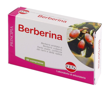 Kos - Berberina Estratto Secco Integratore Digestivo Confezione 60 Compresse