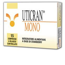 Natural Bradel - Uticran Mono Benessere Apparato Urinario Confezione 15 Compresse