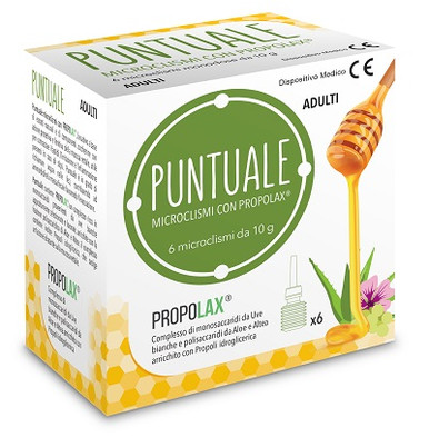 Propolax - Puntuale Lassativo Naturale Confezione 6 Microclismi