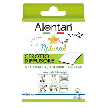 Alontan - Natural Cerotto Adesivo Anti/Zanzare Confezione 21 Pezzi