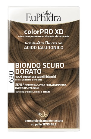 EuPhidra - Color Pro Xd630 Tinta Biondo Dorato Confezione 4 Pezzi