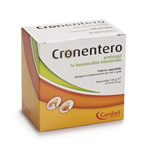 Candioli - Cronentero Integratore Flora Batterica Cani e Gatti Confezione 30 Bustine