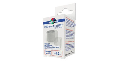 Master Aid - Dermatess Benda Orlata Garza Idrofila 5 X 5 Cm Confezione 1 Pezzo