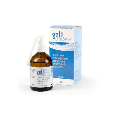 GelX - Spray Oral per il Trattamento di Mucositi Confezione 100 Ml (Confezione Danneggiata)