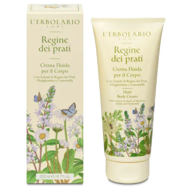 L'erbolario - Regine Dei Prati Crema Corpo Confezione 200 Ml