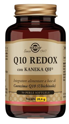 Solgar - Q10 Redox Integratore Benessere Generale Confezione 50 Perle Softgel
