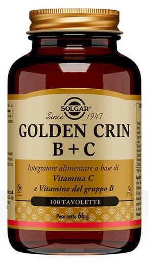 Solgar - Golden Crin B+C Confezione 100 Tavolette