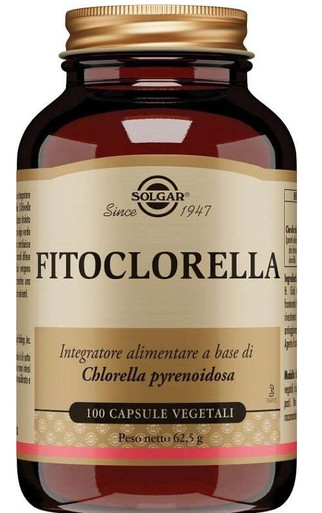 Solgar - Fitoclorella Integratore Depurativo Confezione 100 Capsule