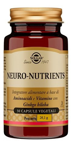 Solgar - Neuro Nutrients Integratore Sistema Nervoso Confezione 30 Capsule