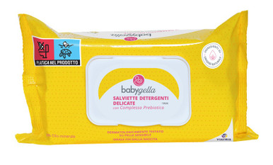 Babygella - Salviette Detergenti Con Complesso Prebiotico Confezione 72 Pezzi