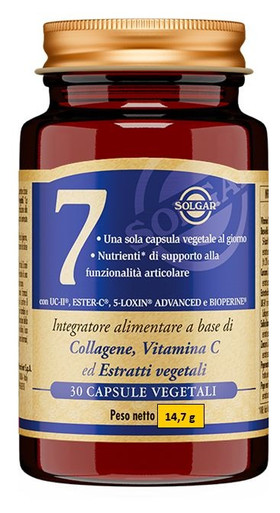 Solgar - 7 Integratore Articolazione Confezione 30 Capsule Vegetali