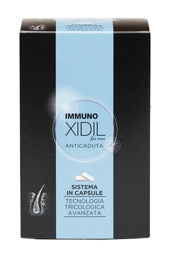 Immunoxidil - Uomo Integratore Capelli Anticaduta Confezione 60 Compresse