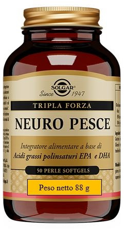 Solgar - Neuro Pesce Integratore Omega 3 Confezione 50 Perle