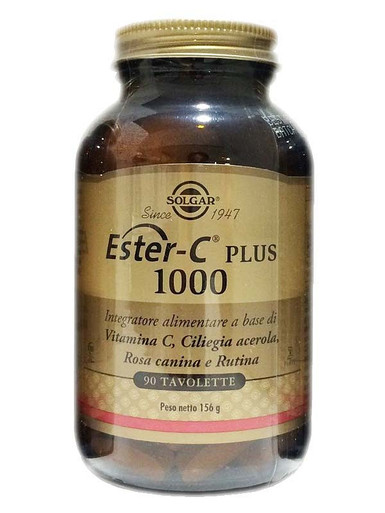 Solgar - Ester C Plus 1000 Confezione 90 Tavolette