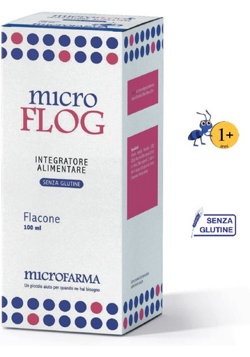 Microfarma - Microflog Integratore Benessere Immunitario e Vie Respiratorie Confezione 100 Ml