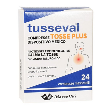 Tusseval - Tosse Plus Confezione 24 Compresse